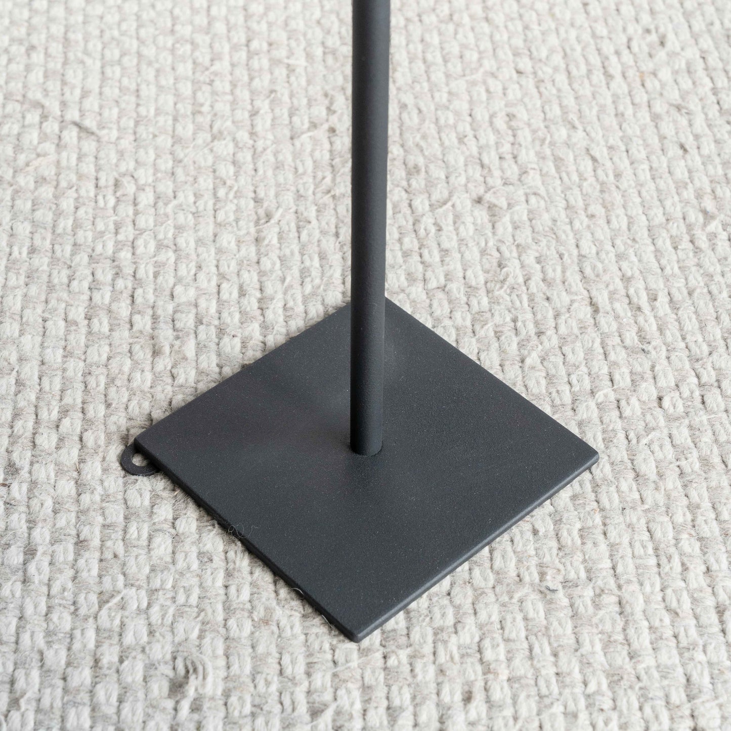 Luminara Black Floor Candle Stand | Candle Holder