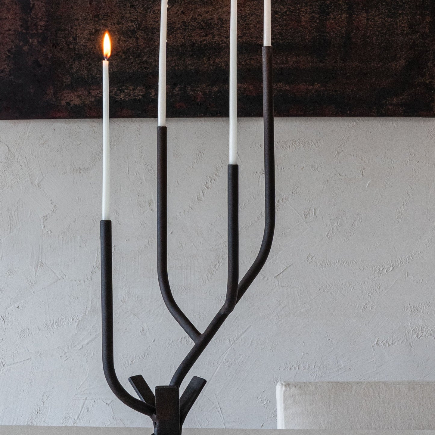 Lucia Classic Thin Steel Candle Holder