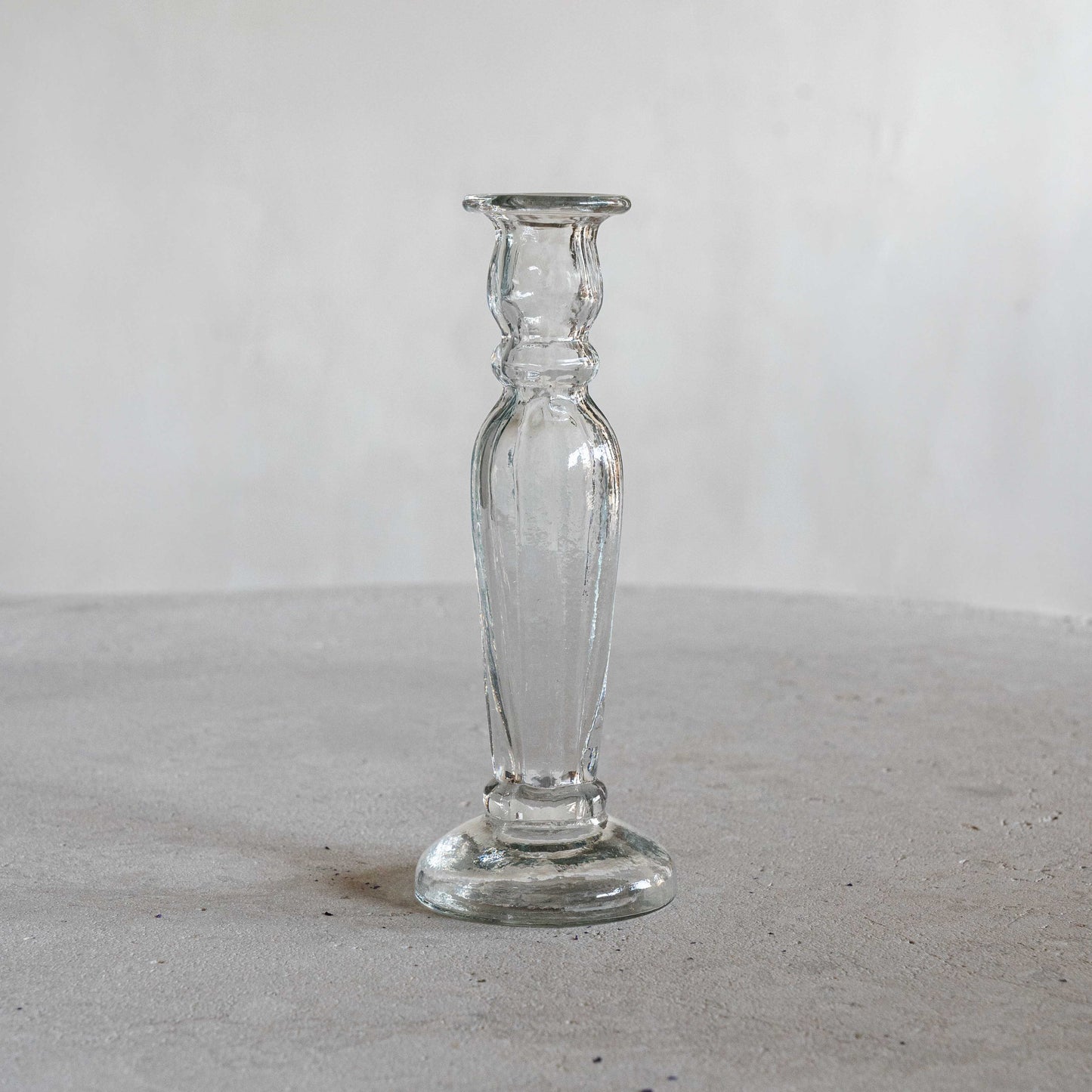 Celestia Vintage Glass Candle Holder