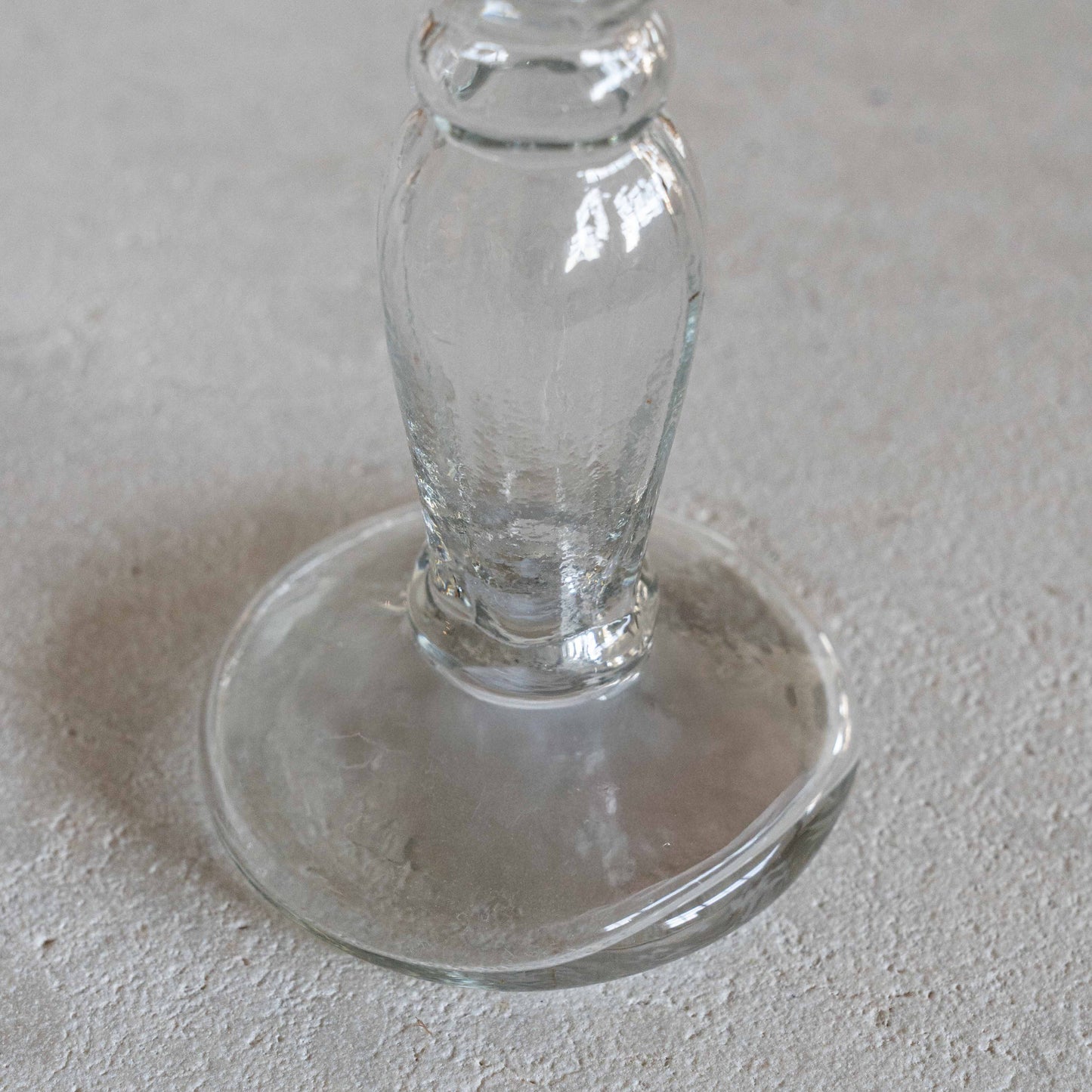 Celestia Vintage Glass Candle Holder