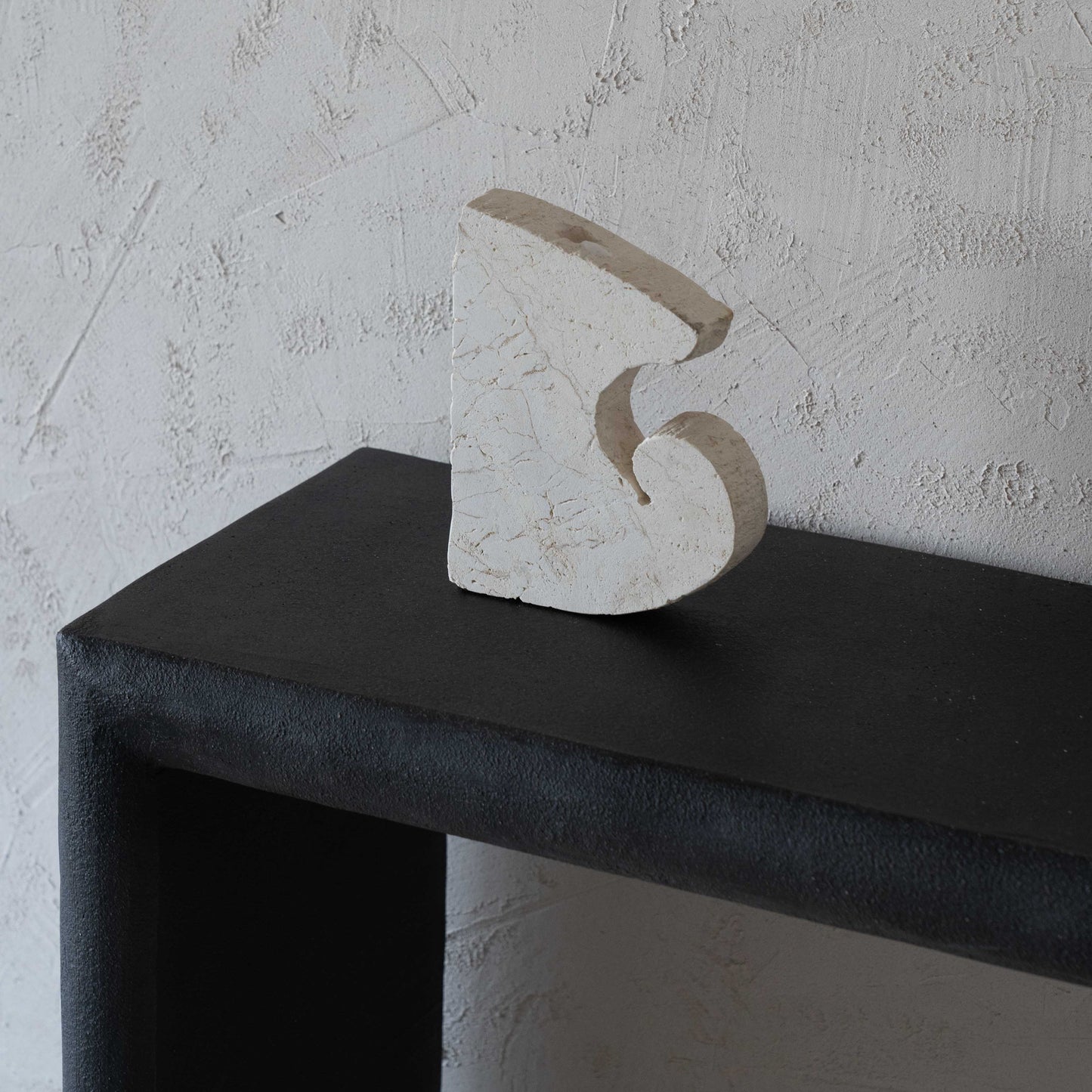 Natural Lime Stone Candle Holder